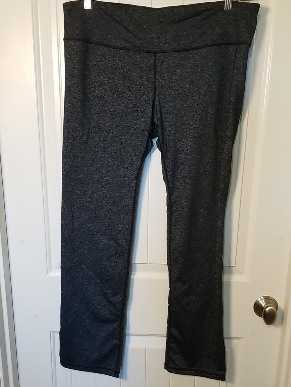 GAP Fit Dark Heather Gray Workout Leggings With Pocket Size XXL
